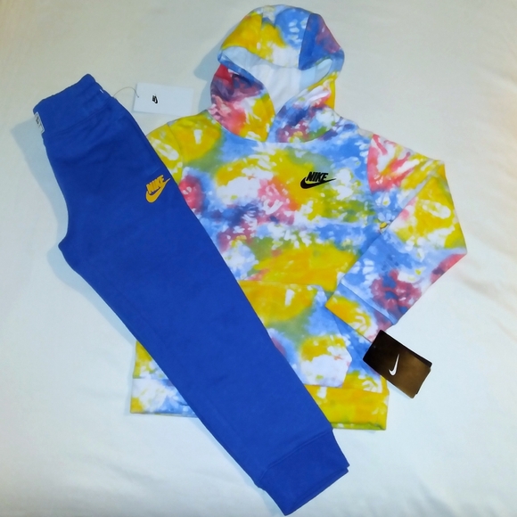 Nike Boys Youth 2pc Jogger Set With Hoodie- 7y - Picture 1 of 7